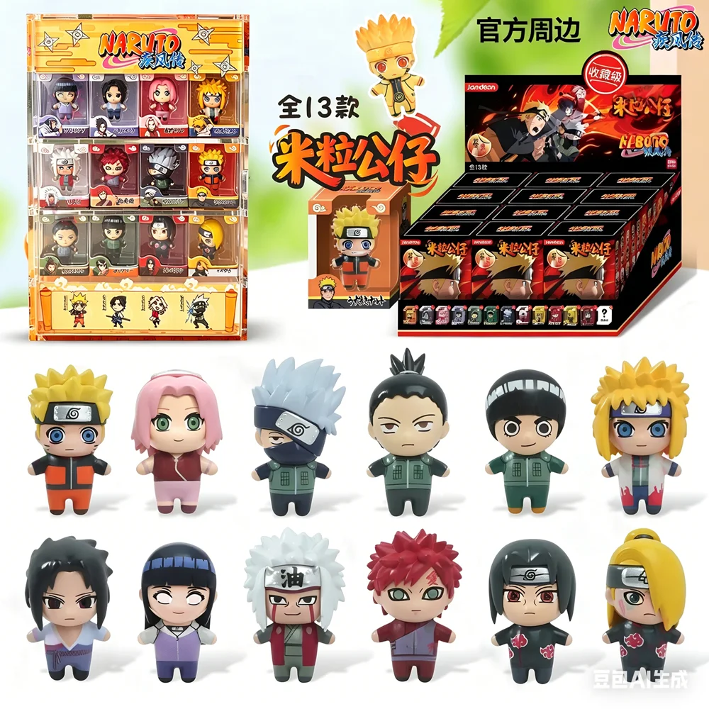 JANDOOM Naruto Uzumaki Naruto Hyūga Hinata Uchiha Sasuke Haruno Sakura Anime Figur Rice Grain Doll Blind Box Toys Birthday Gift
JANDOOM Naruto Uzumaki Naruto Hyūga Hinata Uchiha Sasuke Haruno Sakura Anime Figur Rice Grain Doll Blind Box Toys Birthday Gift
