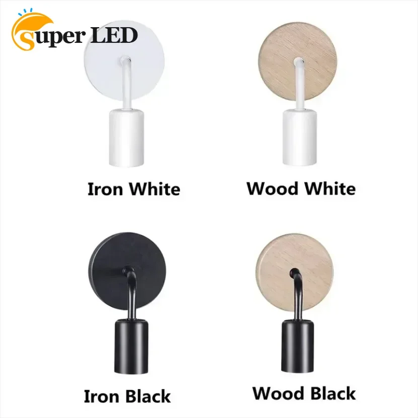 E27 Wood Base Lighting Fixtures Nordic Industrial Wall Lamp Wooden Iron Art Lamp Indoor Corridor Bedroom Living Room Wall Lamp
E27 Wood Base Lighting Fixtures Nordic Industrial Wall Lamp Wooden Iron Art Lamp Indoor Corridor Bedroom Living Room Wall Lamp