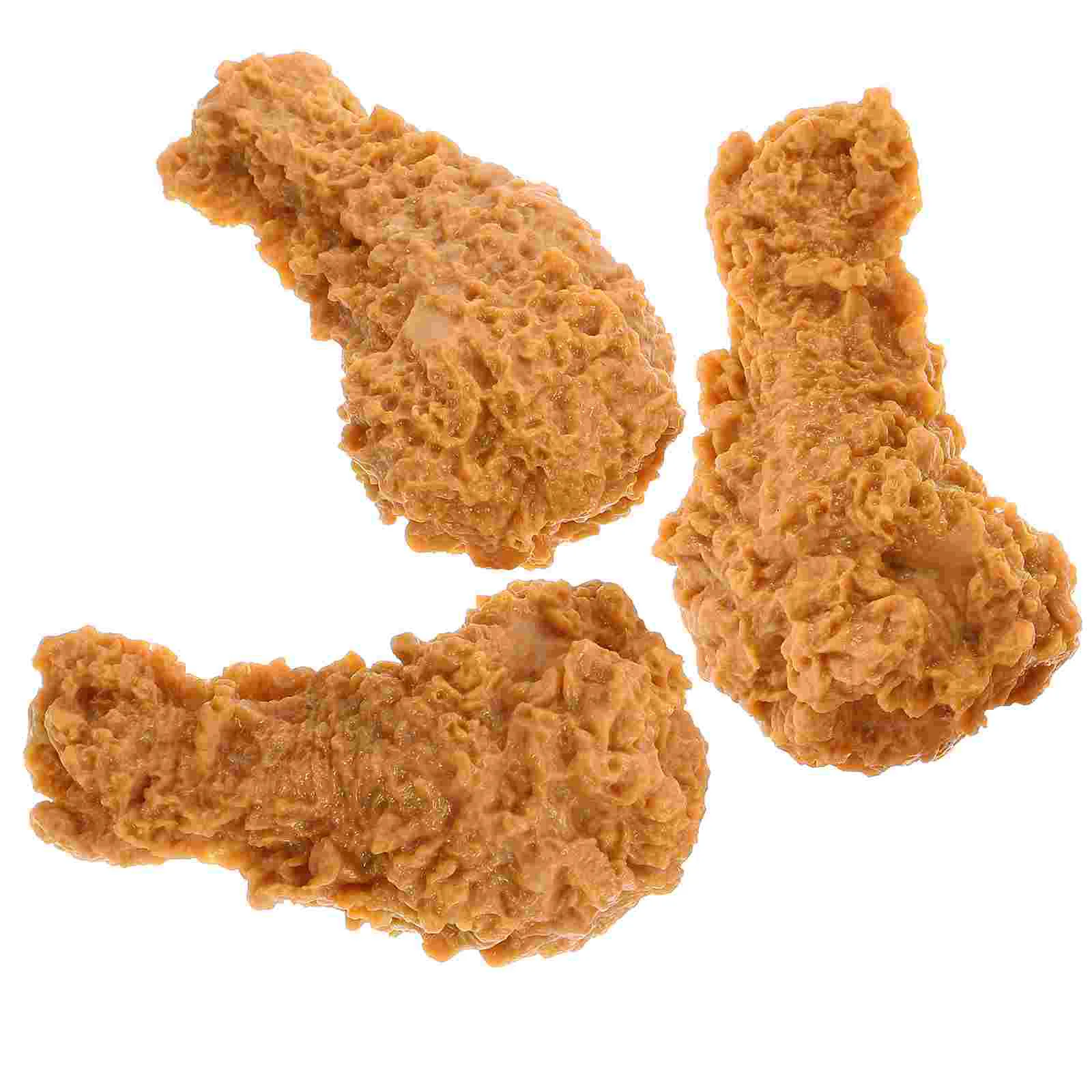 3 Pcs Chicken Simulated Food Thighs Wear-resistant Drumstick Imitation Meat Imitated
3 Pcs Chicken Simulated Food Thighs Wear-resistant Drumstick Imitation Meat Imitated