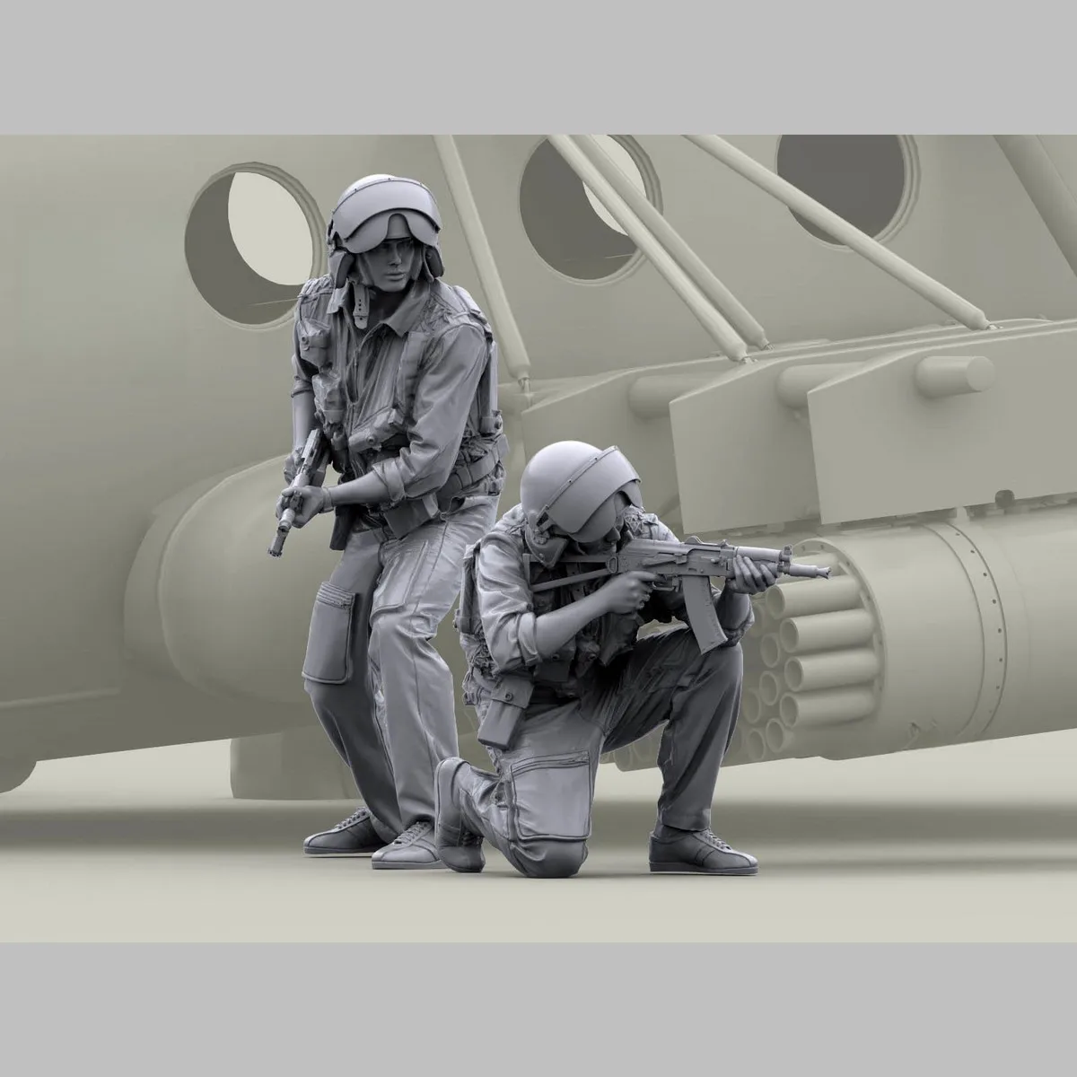 1/48 resin soldier model GK Soviet helicopter pilot Unassembled and unpainted DIY kit 1190R
1/48 resin soldier model GK Soviet helicopter pilot Unassembled and unpainted DIY kit 1190R