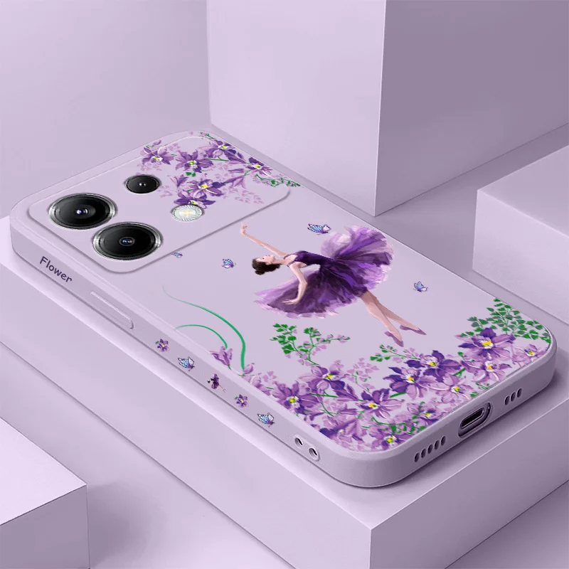 Flower Ballet Phone Case For Xiaomi Poco X7 X6 F6 M6 M5 M5S F5 X5 F4 X4 M4 F3 M3 X3 Pro 4G 5G GT Silicone Cover
Flower Ballet Phone Case For Xiaomi Poco X7 X6 F6 M6 M5 M5S F5 X5 F4 X4 M4 F3 M3 X3 Pro 4G 5G GT Silicone Cover