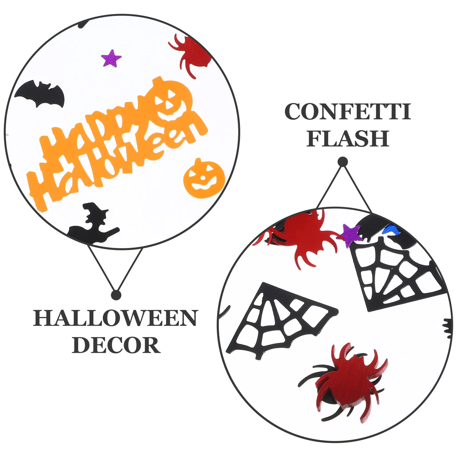 Halloween Confetti Mix 0.7Mm-50Mm Pvc Metallic Foil Table Scatter Decor Spider Pumpkin Bat Witch Star Shapes Glitter Fall
Halloween Confetti Mix 0.7Mm-50Mm Pvc Metallic Foil Table Scatter Decor Spider Pumpkin Bat Witch Star Shapes Glitter Fall