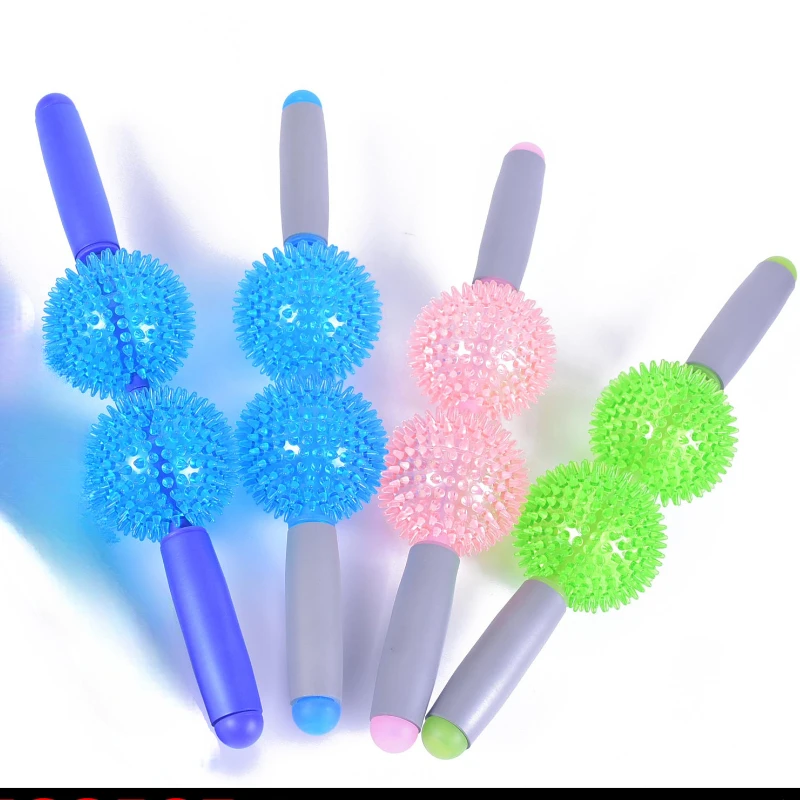 1pc Roller Ball Muscles Massage Stick Relaxation Yoga Fitness Wolf Tooth Fascia Stick for Calves Thighs Quadriceps Arms Forearms
1pc Roller Ball Muscles Massage Stick Relaxation Yoga Fitness Wolf Tooth Fascia Stick for Calves Thighs Quadriceps Arms Forearms