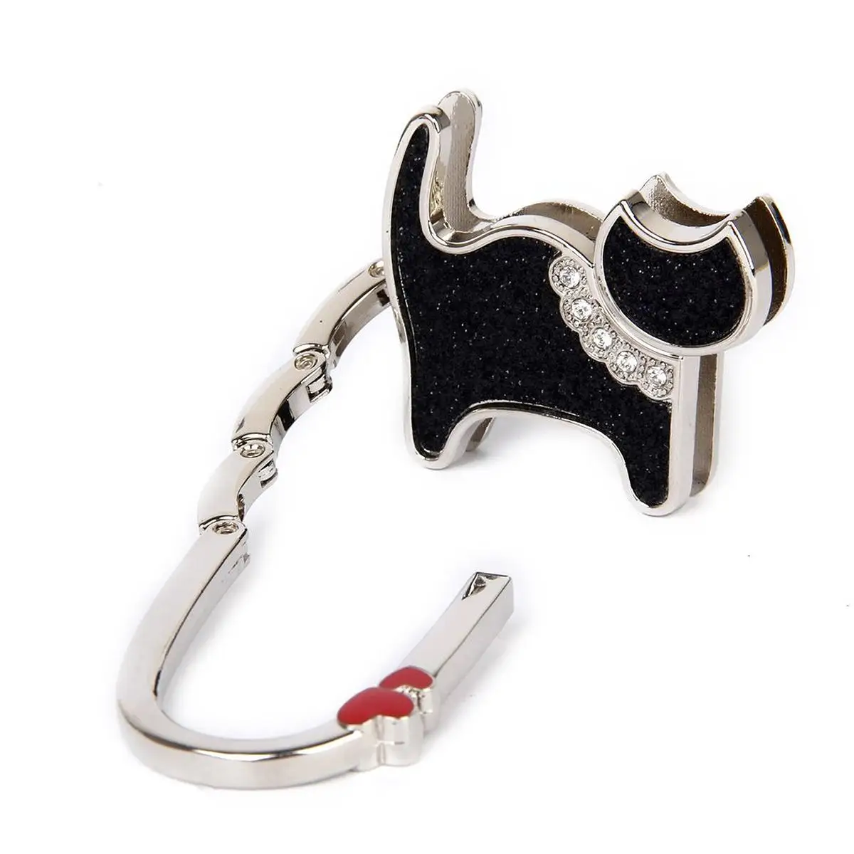 Rhinestone Handbag Hook Crystal Holder Foldable 7x5x12mm Extended 10cm Zinc Alloy Purse Hanger for Tables Bars Restroom Storage
Rhinestone Handbag Hook Crystal Holder Foldable 7x5x12mm Extended 10cm Zinc Alloy Purse Hanger for Tables Bars Restroom Storage
