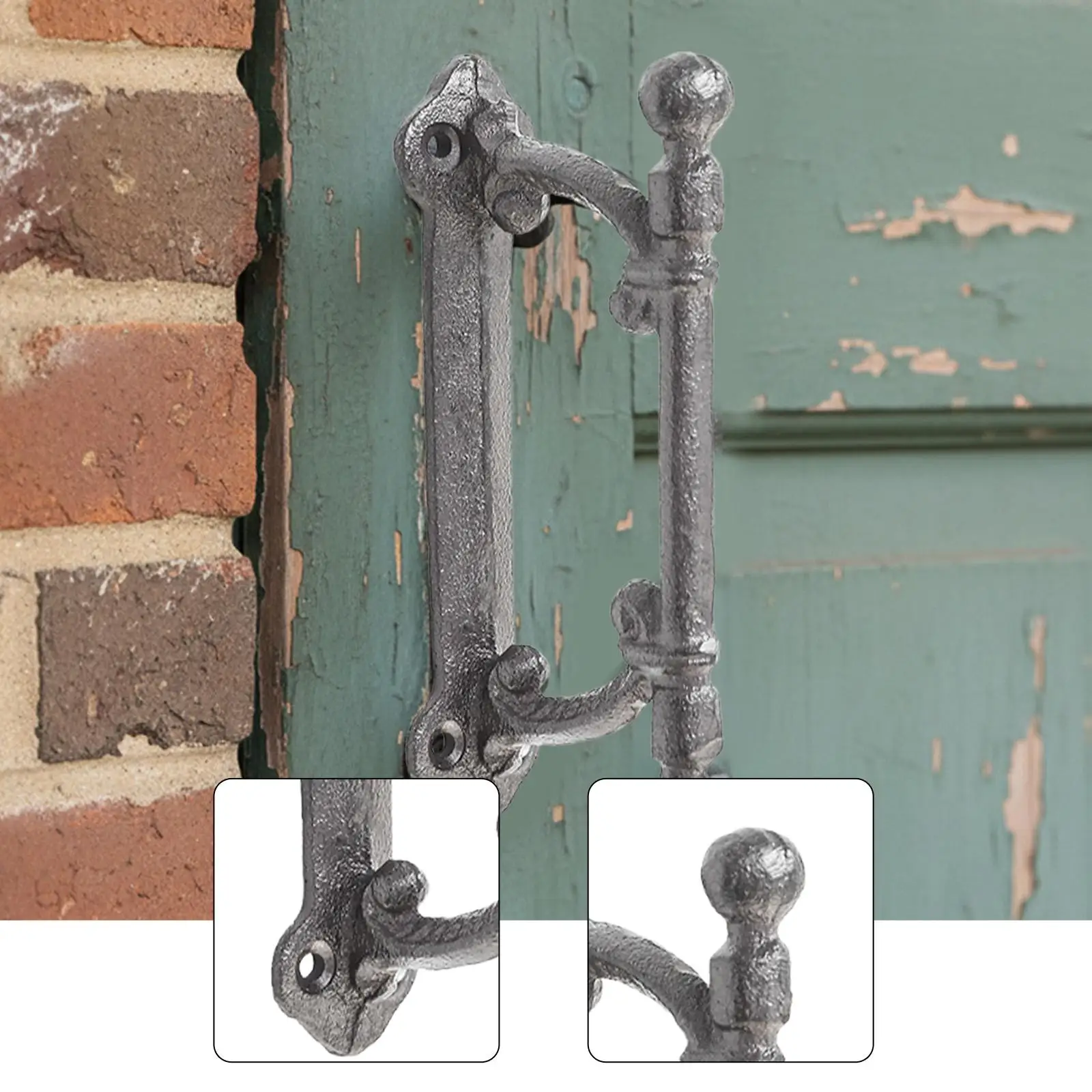 Barn Door Handle Iron Hardware Kit Rustic Finish Sliding Pull for Antique Bedroom Gate Cabinet Wood Doors
Barn Door Handle Iron Hardware Kit Rustic Finish Sliding Pull for Antique Bedroom Gate Cabinet Wood Doors