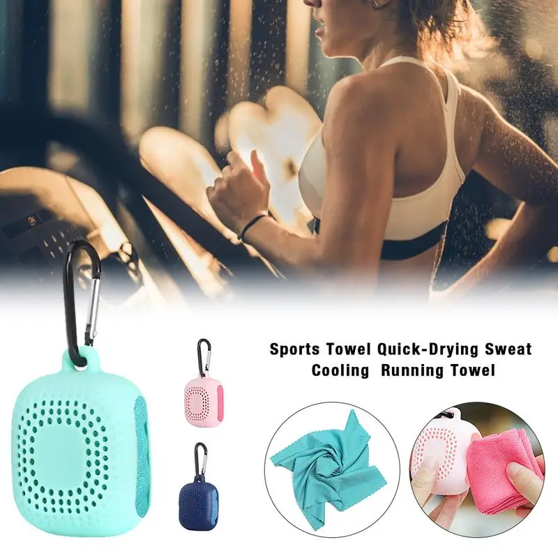 Portable Mini Cold Towel Polyester Fiber Outdoor Cooling Towel Fitness Sports Gym Running Quick Dry Cooli Towel For Yoga Fitness
Portable Mini Cold Towel Polyester Fiber Outdoor Cooling Towel Fitness Sports Gym Running Quick Dry Cooli Towel For Yoga Fitness