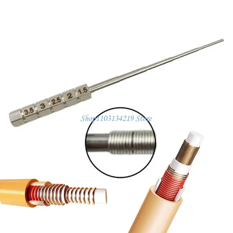 N5KC Rustproof Metal Wire Coiling Tool 5 Standardized Size Ergonomic Stainless Steel Construction For Efficient Crafting Outdoor
N5KC Rustproof Metal Wire Coiling Tool 5 Standardized Size Ergonomic Stainless Steel Construction For Efficient Crafting Outdoor