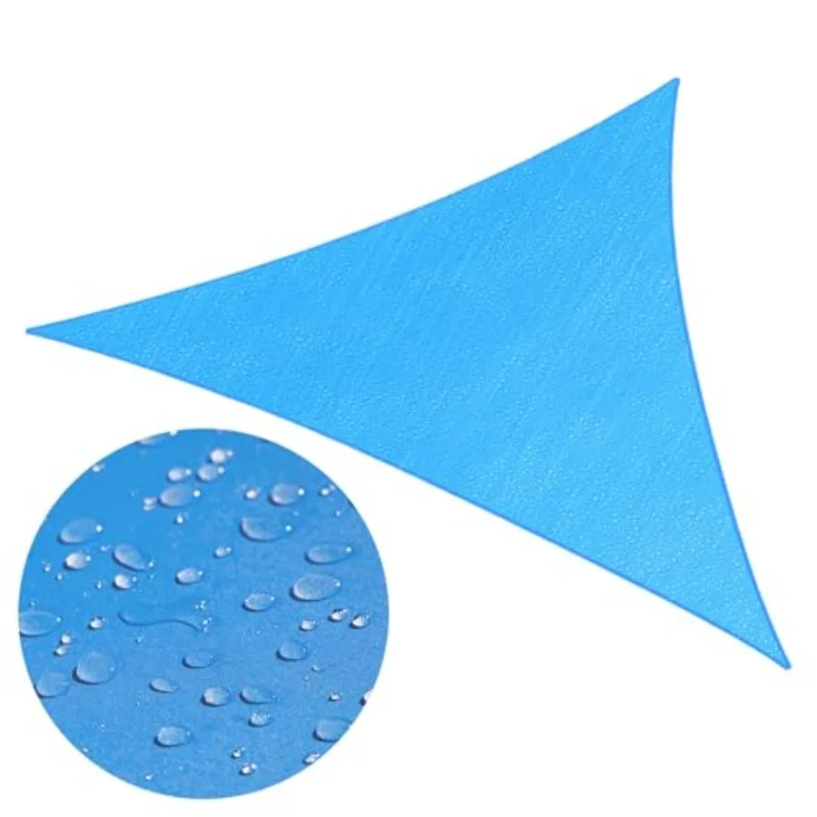 16' x 16' x 16' Triangle Waterproof Sun Shade Sail 95% UV Resistant Canopy Awning Shelter Sunshade for Backyard Patio Deck Balc
16' x 16' x 16' Triangle Waterproof Sun Shade Sail 95% UV Resistant Canopy Awning Shelter Sunshade for Backyard Patio Deck Balc