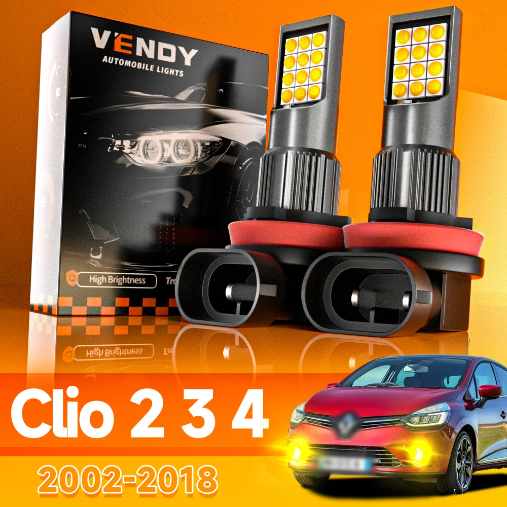 2 шт. для Renault Clio 2 3 4 2002-2018 светодиодные противотуманные фары 2004 2005 2007 2008 2009 2010 2011 2012 2013 2014 2015 2016 2017 аксессуары
2 шт. для Renault Clio 2 3 4 2002-2018 светодиодные противотуманные фары 2004 2005 2007 2008 2009 2010 2011 2012 2013 2014 2015 2016 2017 аксессуары
