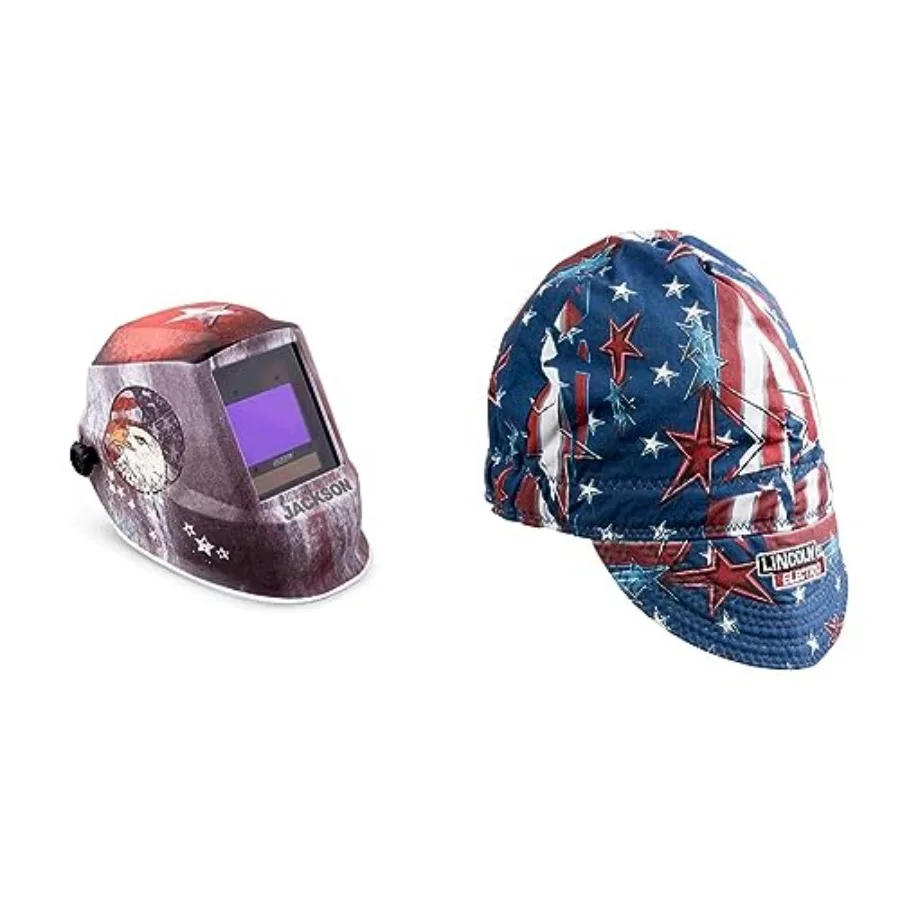 Premium Auto Darkening Welding Helmet 47103 Bundle with Lincoln Electric Welding Cap
Premium Auto Darkening Welding Helmet 47103 Bundle with Lincoln Electric Welding Cap