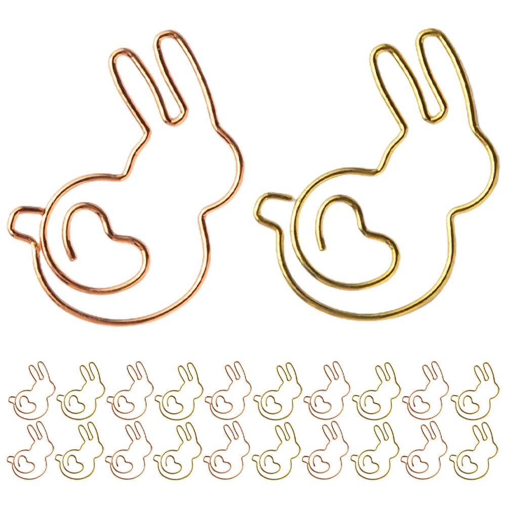 30Pcs Decorative Bunny Paperclips Cute Rabbit Shaped Paper Clips Multi Function Office Small Document Clips Fun Paperclips
30Pcs Decorative Bunny Paperclips Cute Rabbit Shaped Paper Clips Multi Function Office Small Document Clips Fun Paperclips