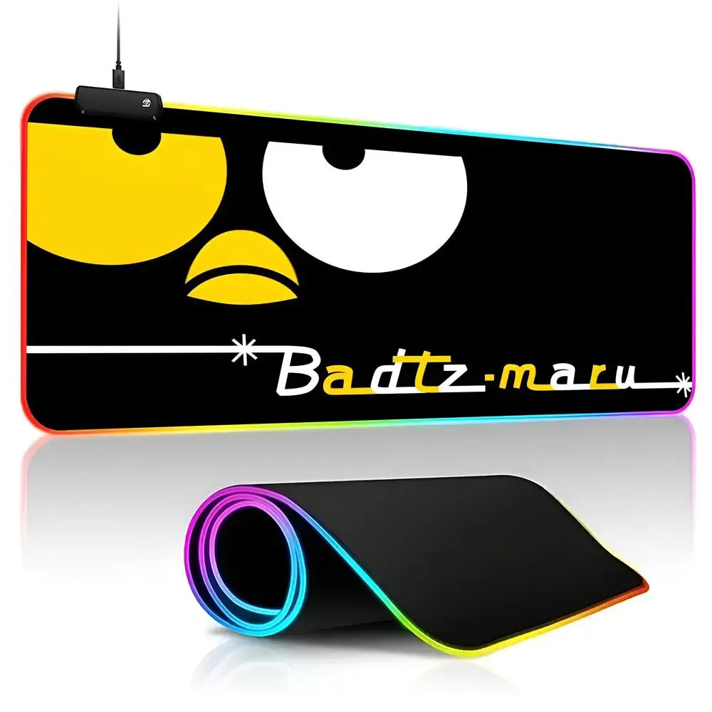 Марка Badtz Maru коврик для мыши, игровой RGB коврик для клавиатуры, игровой коврик для мыши для ноутбука, настольный протектор, аниме коврики
Марка Badtz Maru коврик для мыши, игровой RGB коврик для клавиатуры, игровой коврик для мыши для ноутбука, настольный протектор, аниме коврики