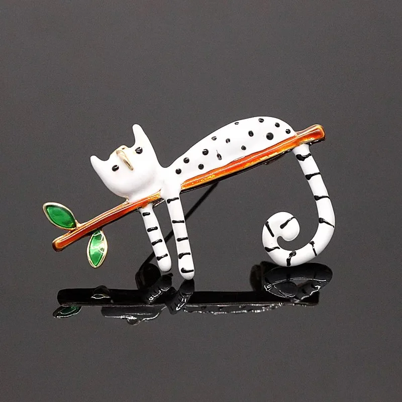 Cat Brooches Cute Cartoon Black Animal Enamel Lapel Pins for Women Men Suit Shirt White Jewelry Bag Clothing Accessories 177
Cat Brooches Cute Cartoon Black Animal Enamel Lapel Pins for Women Men Suit Shirt White Jewelry Bag Clothing Accessories 177