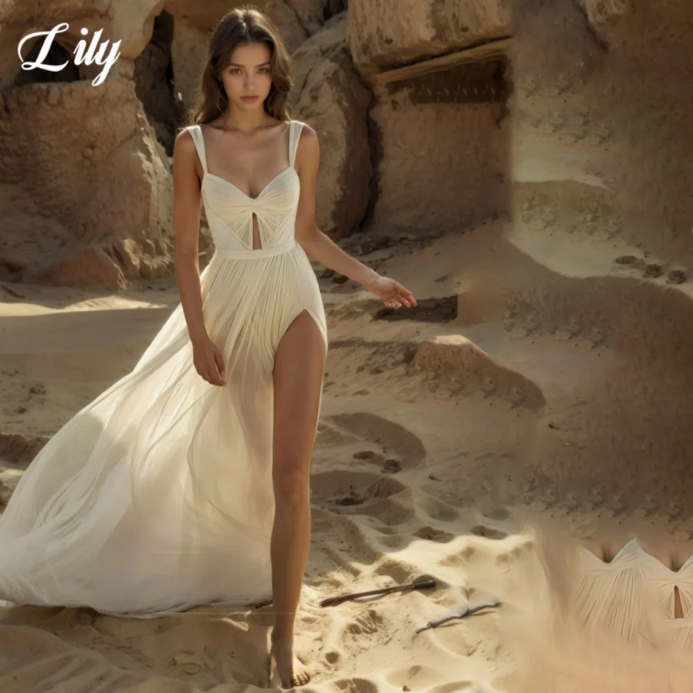 Lily White V-Neck Prom Gown Sexy Backless Prom Dress Side High Split Trailing Wedding Party Evening Dresses for Woman Customized
Lily White V-Neck Prom Gown Sexy Backless Prom Dress Side High Split Trailing Wedding Party Evening Dresses for Woman Customized