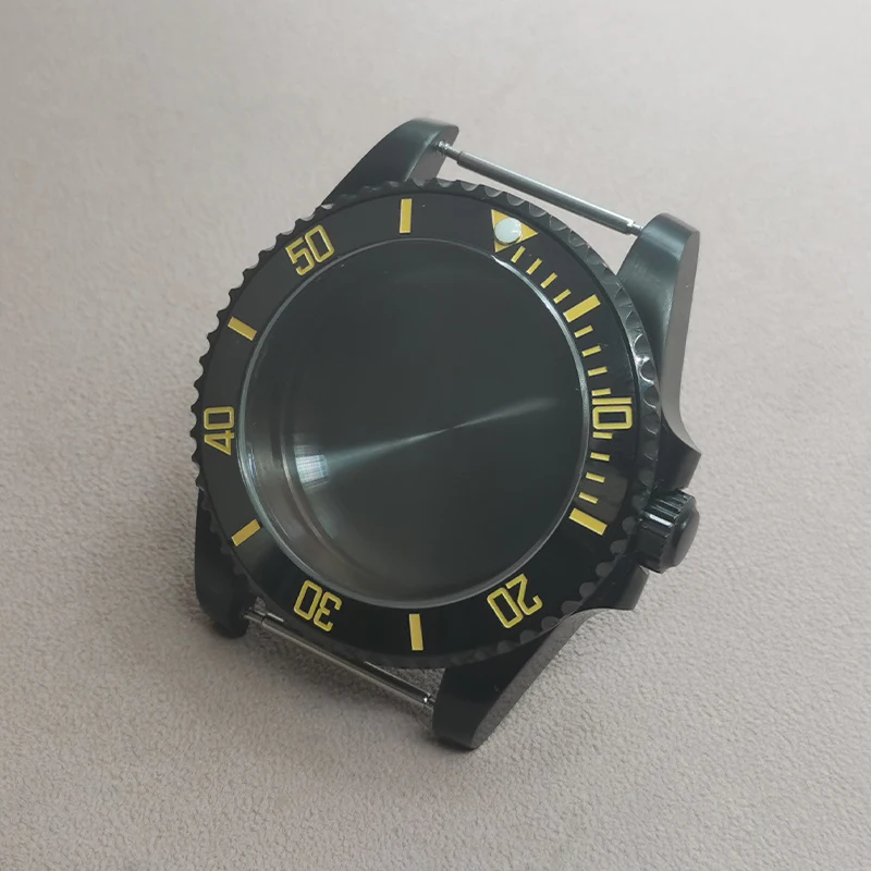 40mm Black SUB Watch Case Sapphire Crystal Glass Fits NH35 NH36 Movement 28.5mm Dial With Bezel Ring Men Watch Repair Parts
40mm Black SUB Watch Case Sapphire Crystal Glass Fits NH35 NH36 Movement 28.5mm Dial With Bezel Ring Men Watch Repair Parts