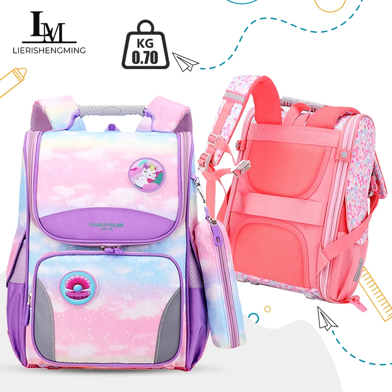 Girls school bag Kids backpack water proof Preschool Ages 6-18 Spine protection Reduce the burden Large capacity
Girls school bag Kids backpack water proof Preschool Ages 6-18 Spine protection Reduce the burden Large capacity
