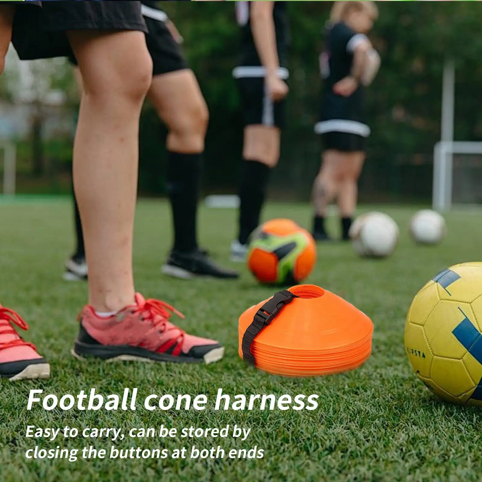 Football Cone Straps Disc Storage Harness 4 Pieces Quick Release Sports Cone Straps For Football Outdoors Daily Workout
Football Cone Straps Disc Storage Harness 4 Pieces Quick Release Sports Cone Straps For Football Outdoors Daily Workout