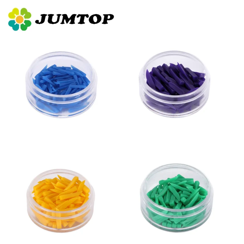 JUMTOP Disposable Dental Wedges 4 Colors Tooth Gap Wedges Plastic Dentistry Lab Instrument Dentist Tools
JUMTOP Disposable Dental Wedges 4 Colors Tooth Gap Wedges Plastic Dentistry Lab Instrument Dentist Tools