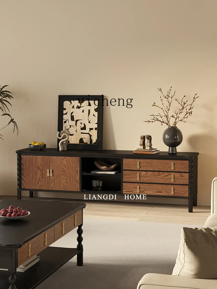 solid wood TV cabinet living room coffee table TV cabinet combination locker
solid wood TV cabinet living room coffee table TV cabinet combination locker