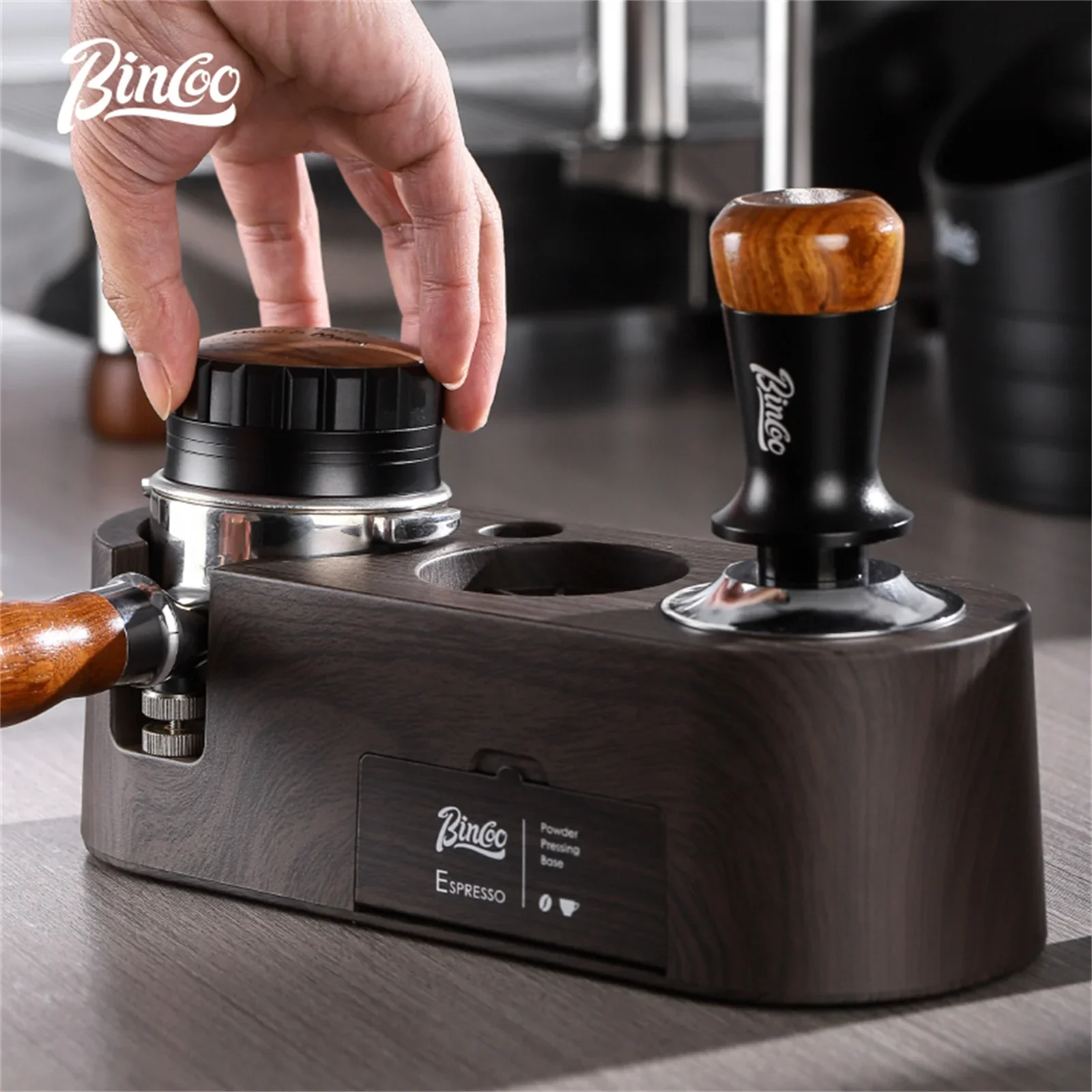 Bincoo Coffee Espresso Distributor 51/58mm Cloth Powder Hammer Machine Leveler Tool Coffee Tamper Storage Base Coffee Holder Set
Bincoo Coffee Espresso Distributor 51/58mm Cloth Powder Hammer Machine Leveler Tool Coffee Tamper Storage Base Coffee Holder Set