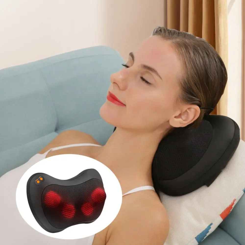With Heat Back Massager Kneading 3D Simulation Shiatsu Massager Multifunctional Deep Tissue Cervical Massage Pillow Full Body
With Heat Back Massager Kneading 3D Simulation Shiatsu Massager Multifunctional Deep Tissue Cervical Massage Pillow Full Body