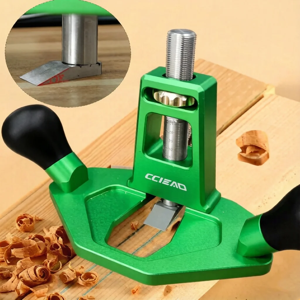 Router Plane Hand Tool with Quick Depth Adjust & Lock for Trimming Tenons Cutting Dados Grooves Mortises
Router Plane Hand Tool with Quick Depth Adjust & Lock for Trimming Tenons Cutting Dados Grooves Mortises