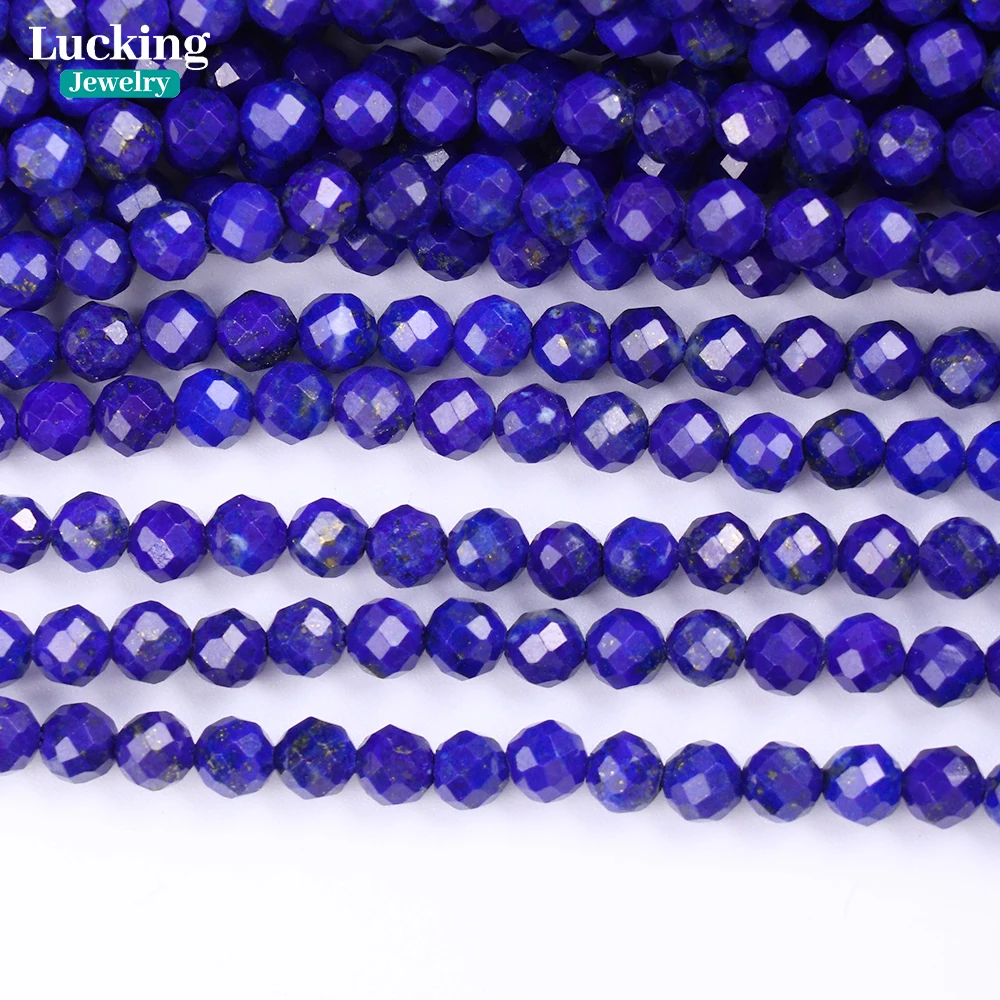 A+ Natural Lapis Lazuli Faceted Beads 4mm Undyed Gemstone Strand for Jewelry Making DIY Chakra Bracelet Perfect Gift
A+ Natural Lapis Lazuli Faceted Beads 4mm Undyed Gemstone Strand for Jewelry Making DIY Chakra Bracelet Perfect Gift