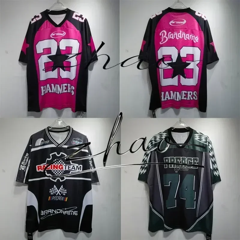 2025 American Style Quick Drying Sport Breathable Casual Mesh Olive Football Jacket Motorcycle Short Sleeved Top T-shirt Style
2025 American Style Quick Drying Sport Breathable Casual Mesh Olive Football Jacket Motorcycle Short Sleeved Top T-shirt Style