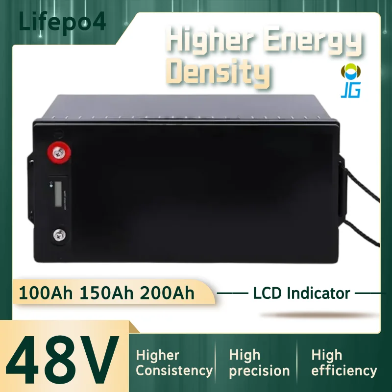 48v 100AH lifepo4 battery with BMS for tricycle golf cart inverter Solar energy storage scooter +58.4V 10A charger
48v 100AH lifepo4 battery with BMS for tricycle golf cart inverter Solar energy storage scooter +58.4V 10A charger