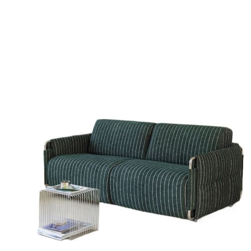 Диван-кровать, съемный и моющийся тканевый диван-кровать, складной двойного назначения из нержавеющей стали, в итальянском стиле.
Диван-кровать, съемный и моющийся тканевый диван-кровать, складной двойного назначения из нержавеющей стали, в итальянском стиле.