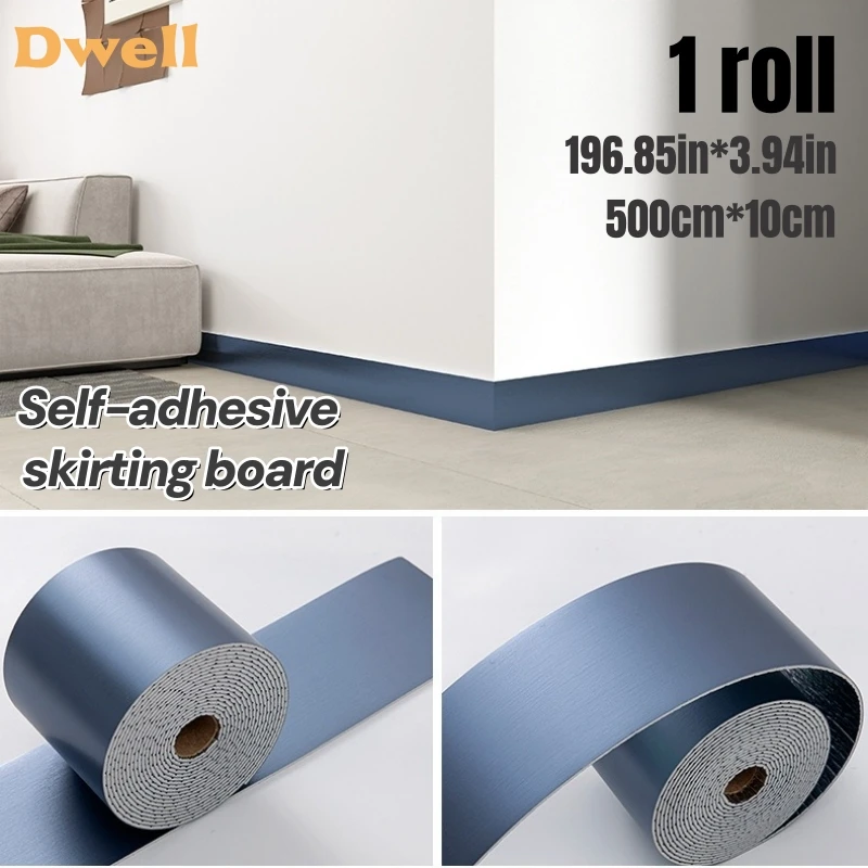 Metallic Texture Self Adhesive Waist Line Living Room Decor Waterproof Skirting Line Wallpaper Vinyl Border Wall Corner Stickers
Metallic Texture Self Adhesive Waist Line Living Room Decor Waterproof Skirting Line Wallpaper Vinyl Border Wall Corner Stickers