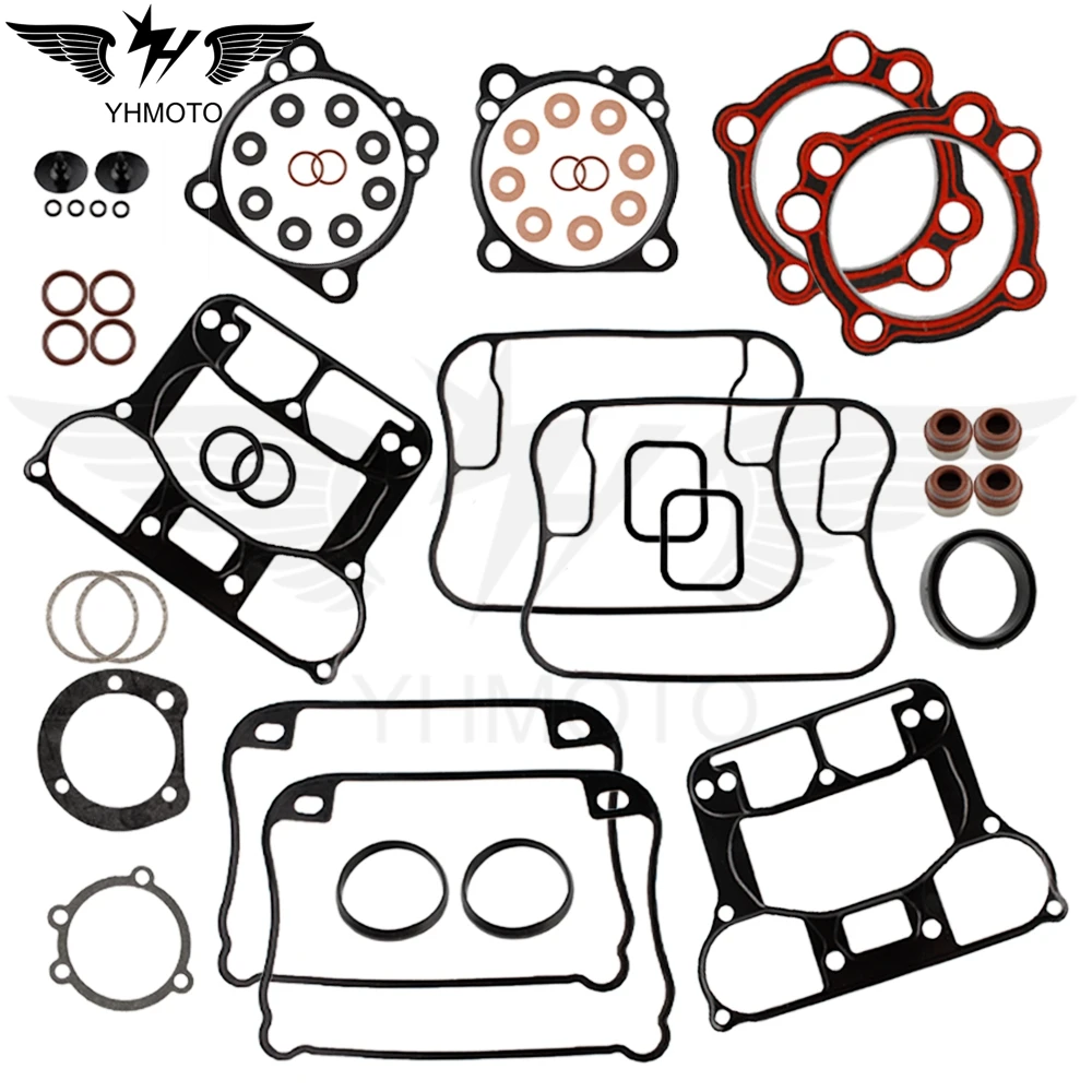 Engine Rebuild Cover Gasket Seal Kit for 1989-2003 Harley Sportster 1200 XLH1200 91-2003 883 XL883 Engine Sealing
Engine Rebuild Cover Gasket Seal Kit for 1989-2003 Harley Sportster 1200 XLH1200 91-2003 883 XL883 Engine Sealing