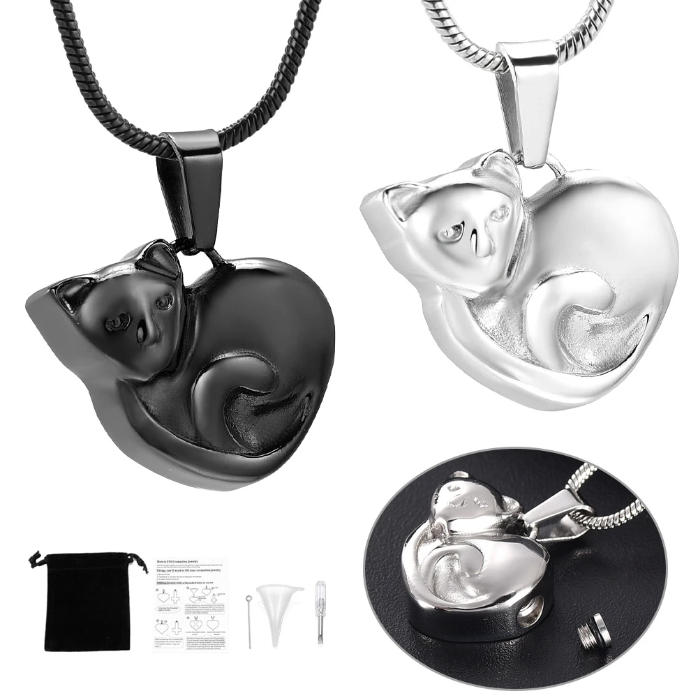 Dog Urn Necklace Ashes Heart Cremation Jewelry Keepsake Memorial For Pet Ashes Holder Stainless Steel Souvenirs
Dog Urn Necklace Ashes Heart Cremation Jewelry Keepsake Memorial For Pet Ashes Holder Stainless Steel Souvenirs