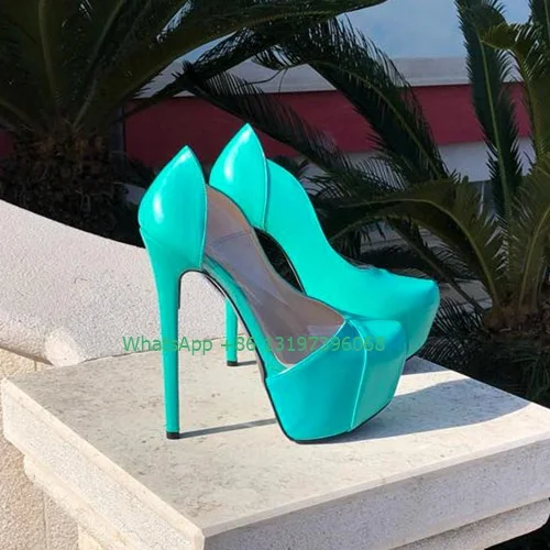 Lady bright color platform PVC high heels sexy party stiletto heel pumps office lady casual shoes high heels elegant footwear 46
Lady bright color platform PVC high heels sexy party stiletto heel pumps office lady casual shoes high heels elegant footwear 46