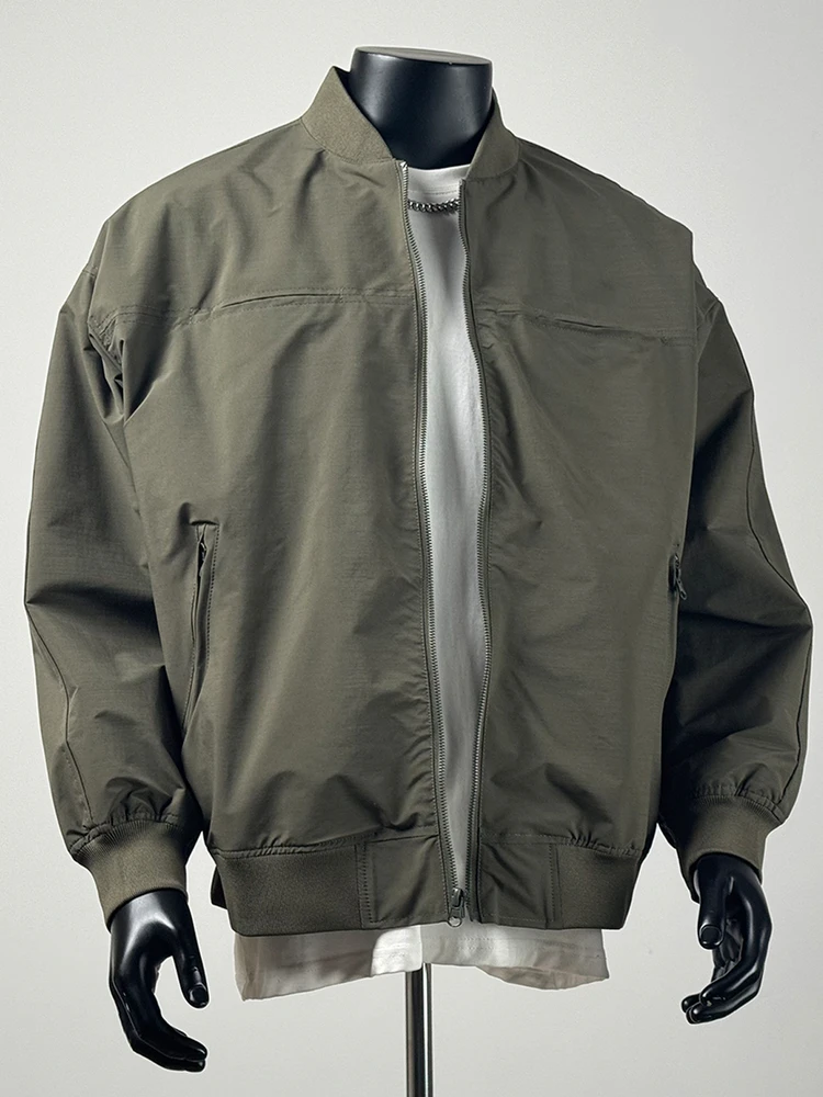 Мужская бейсбольная куртка в японском ретро-стиле, осенняя повседневная куртка-пилот на молнии из полиэстера, свободного кроя, с длинными рукавами
Мужская бейсбольная куртка в японском ретро-стиле, осенняя повседневная куртка-пилот на молнии из полиэстера, свободного кроя, с длинными рукавами