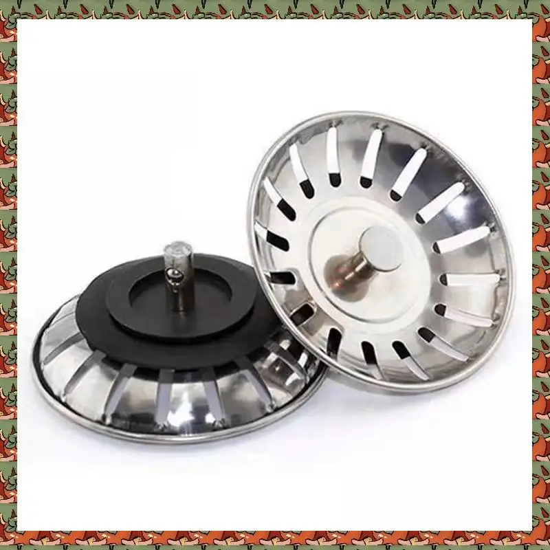 ABLQ Kitchen Sink Strainer Drain Plug For Basin Stainless Steel Sink Waste Plug Filter Anti-Clogging Floor Drain Drain Filter
ABLQ Kitchen Sink Strainer Drain Plug For Basin Stainless Steel Sink Waste Plug Filter Anti-Clogging Floor Drain Drain Filter