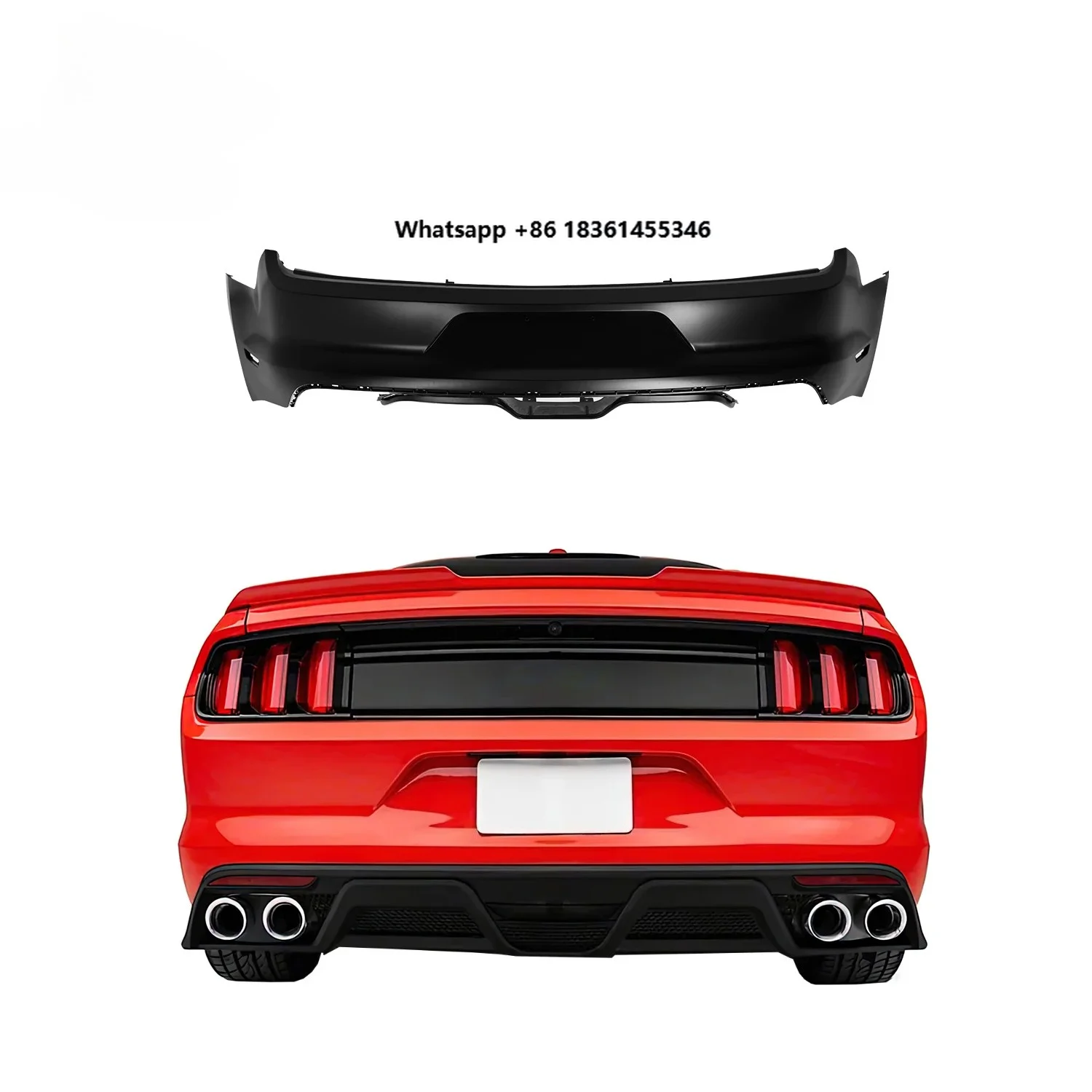 For 2015-2021 Auto Modified Body Parts PP Material Premium Rear Bumper
For 2015-2021 Auto Modified Body Parts PP Material Premium Rear Bumper