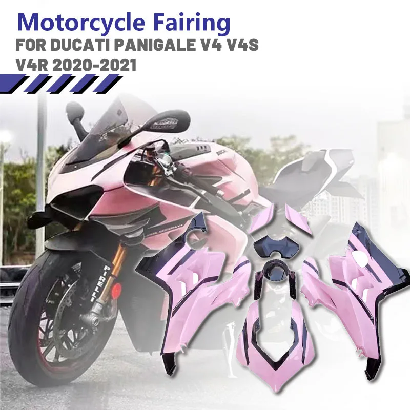 Fairing for Ducati Panigale V4 V4S 2020-2021 V4S Motorcycle Fairing Shell Complete Pink Lady Series Fairing
Fairing for Ducati Panigale V4 V4S 2020-2021 V4S Motorcycle Fairing Shell Complete Pink Lady Series Fairing