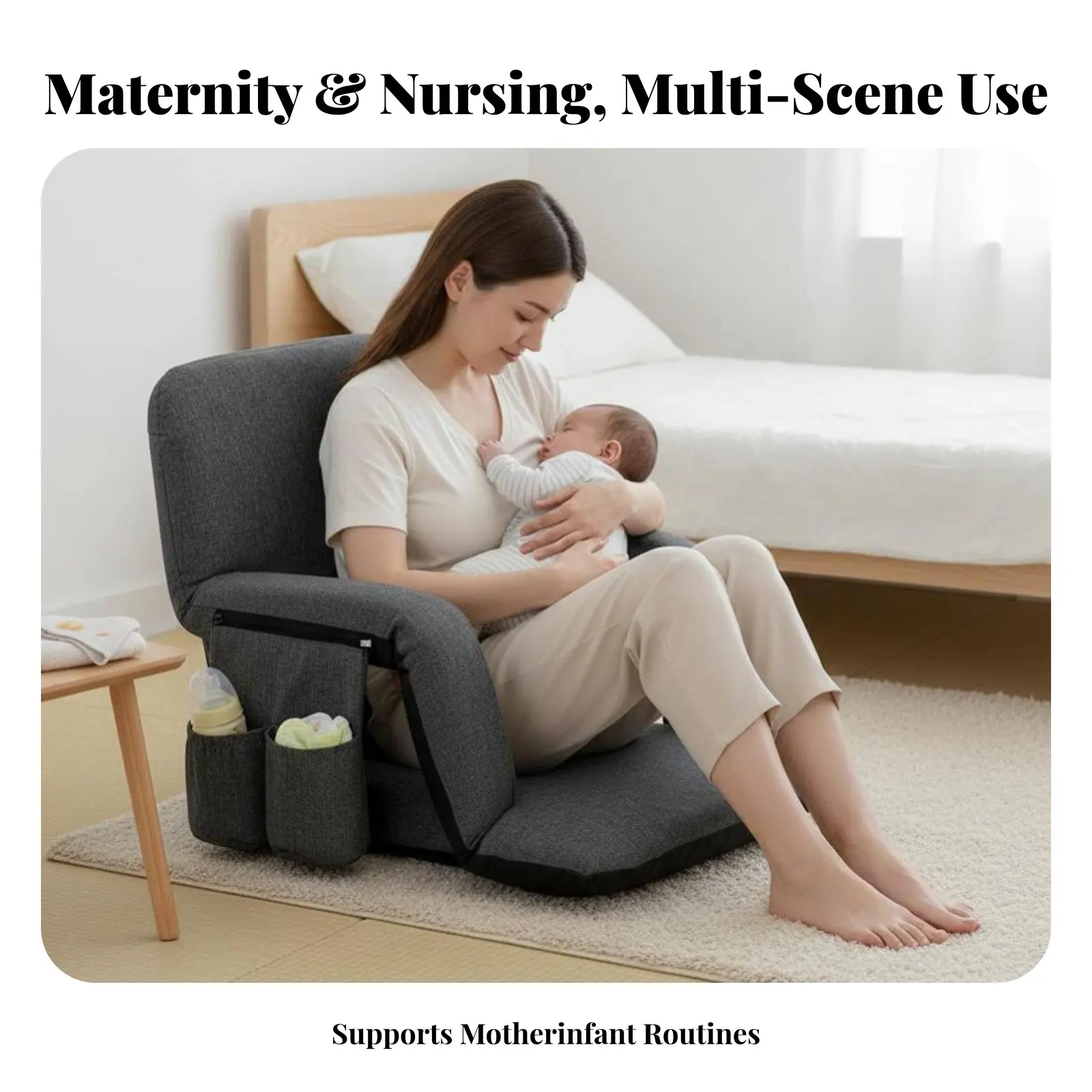 Эргономичное регулируемое напольное кресло для ухода за больными с откидной спинкой и съемным чехлом, с опорными подлокотниками, для детской комнаты
Эргономичное регулируемое напольное кресло для ухода за больными с откидной спинкой и съемным чехлом, с опорными подлокотниками, для детской комнаты