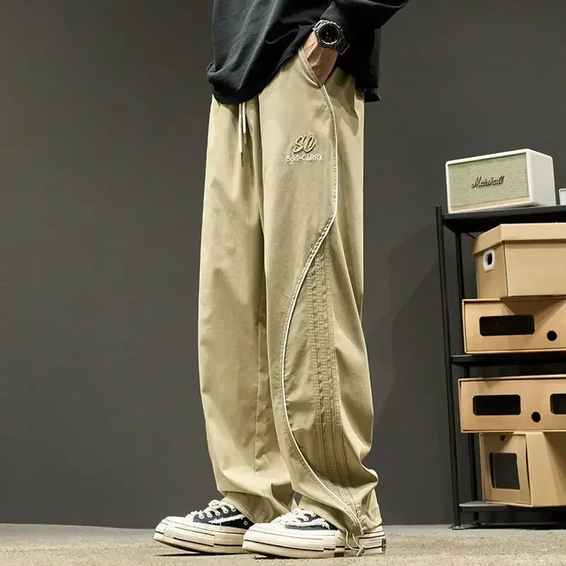 Men's Cargo Pants Wide Fleece-lined Stacked Male Trousers Winter Designer Fashion New in Techwear Regular Fit Y2k Casual Nylon
Men's Cargo Pants Wide Fleece-lined Stacked Male Trousers Winter Designer Fashion New in Techwear Regular Fit Y2k Casual Nylon