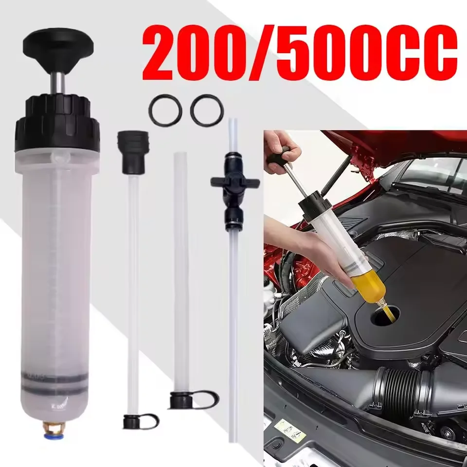 200cc 500cc Fuel Transfer Filling Syringe Injecting Pump Suction Vacuum Brake Liquid Manual Car Oil Fluid Extractor
200cc 500cc Fuel Transfer Filling Syringe Injecting Pump Suction Vacuum Brake Liquid Manual Car Oil Fluid Extractor