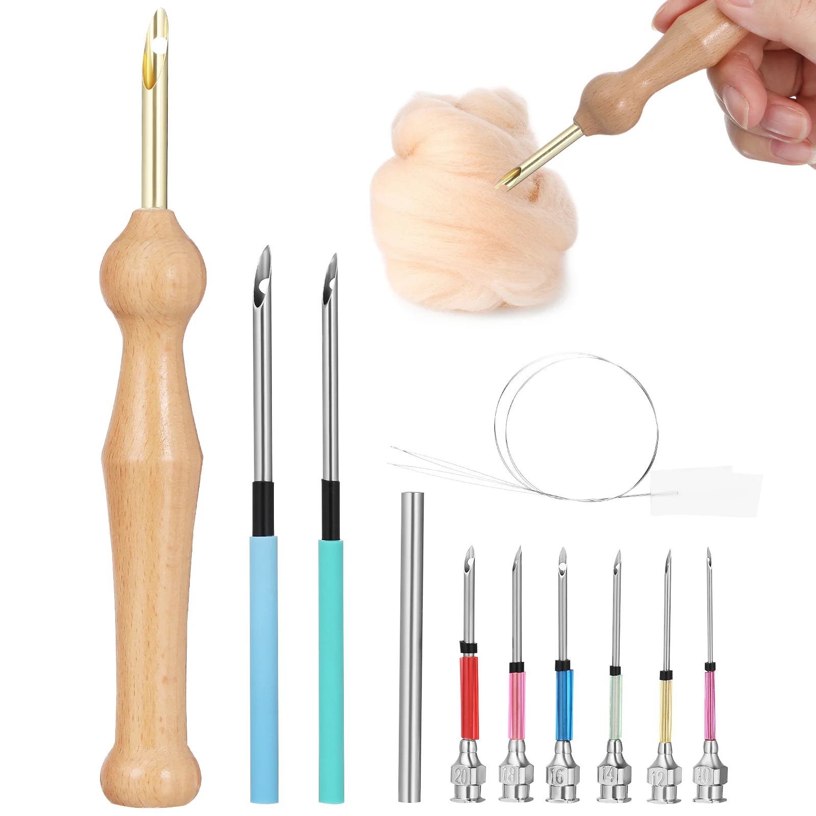 Punch Needle Set Embroidery Tool Kit Craft Supplies Needles For Punching Plating Alloy Beginner Adults Diverse Sizes Sturdy
Punch Needle Set Embroidery Tool Kit Craft Supplies Needles For Punching Plating Alloy Beginner Adults Diverse Sizes Sturdy