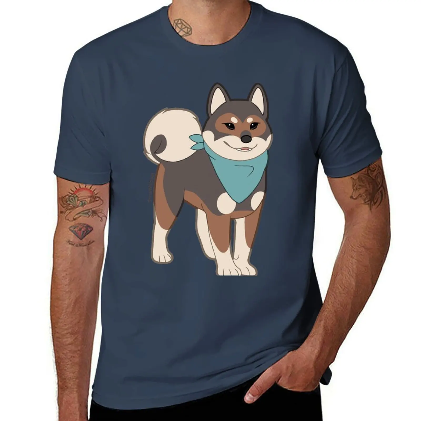 Shikoku Ken T-Shirt Urban Style Casual Short Sleeve Top
Shikoku Ken T-Shirt Urban Style Casual Short Sleeve Top