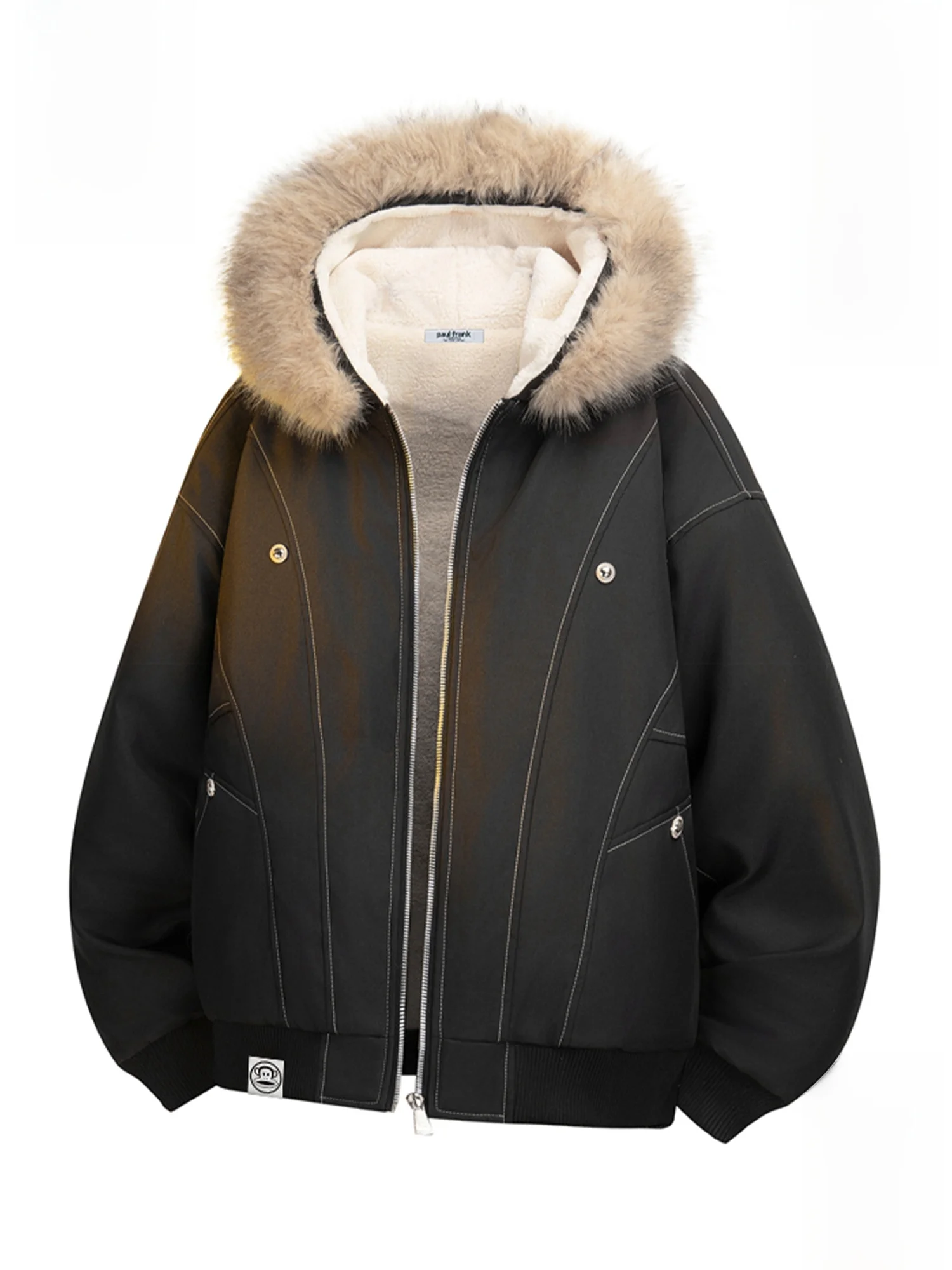 PaulFrank Men's Winter Jaet with Hood Fce Large Fur Collar Detachable Polyester Fabric Warm And Comfortable for Y...
PaulFrank Men's Winter Jaet with Hood Fce Large Fur Collar Detachable Polyester Fabric Warm And Comfortable for Y...