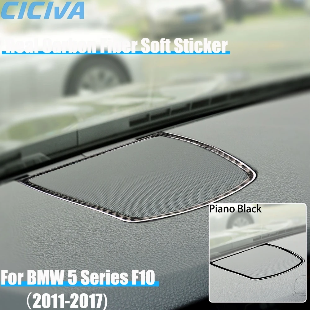 Real Carbon Fiber Car Accessories Dashboard Speaker Cover Soft Sticker For BMW 5 Series F10 2011 2012 2013 2014 2015 2016 2017
Real Carbon Fiber Car Accessories Dashboard Speaker Cover Soft Sticker For BMW 5 Series F10 2011 2012 2013 2014 2015 2016 2017