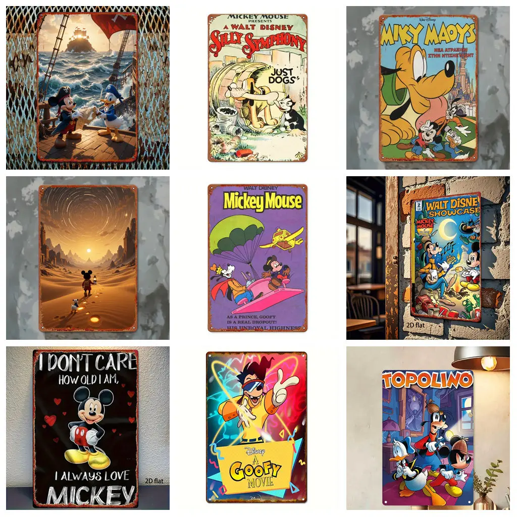 Miniso Mickey Joyful Adventure Selection Decor Metal Signs Tin Signs Captain Poster Decor for Bar Pub Club Wall Decoration
Miniso Mickey Joyful Adventure Selection Decor Metal Signs Tin Signs Captain Poster Decor for Bar Pub Club Wall Decoration