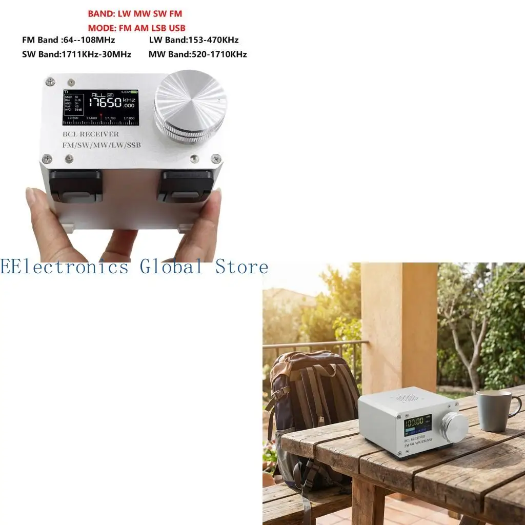 462B Premium Shortwave Receiver Featuring Low Noise Circuit and BNC Connector
462B Premium Shortwave Receiver Featuring Low Noise Circuit and BNC Connector