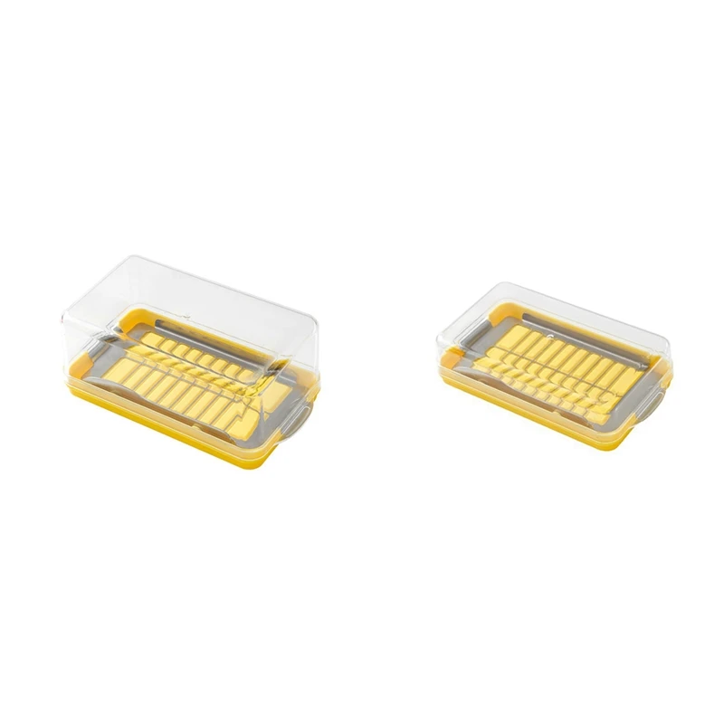 Butter Cutting Storage Box Time-Saving Butter Slicer Refrigerated Butter Container With Stainless Steel Cutter
Butter Cutting Storage Box Time-Saving Butter Slicer Refrigerated Butter Container With Stainless Steel Cutter
