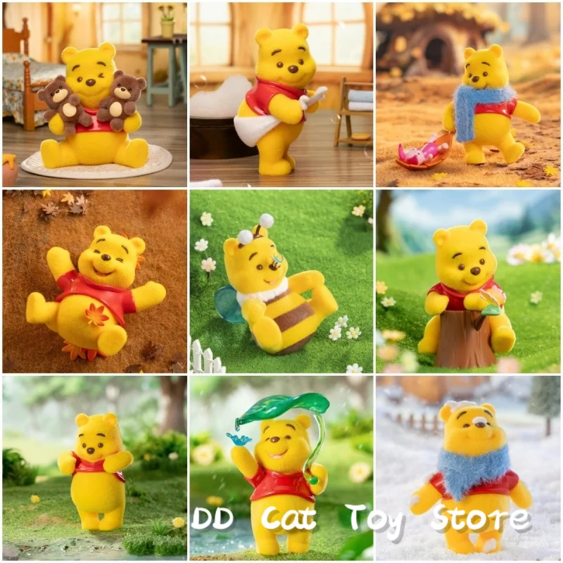 Новая подлинная серия Disney Winnie The Pooh Happy Time, флокированная глухая коробка, украшение для стола, Kawaii Winnie, коробка-сюрприз, подарок на день рождения
Новая подлинная серия Disney Winnie The Pooh Happy Time, флокированная глухая коробка, украшение для стола, Kawaii Winnie, коробка-сюрприз, подарок на день рождения