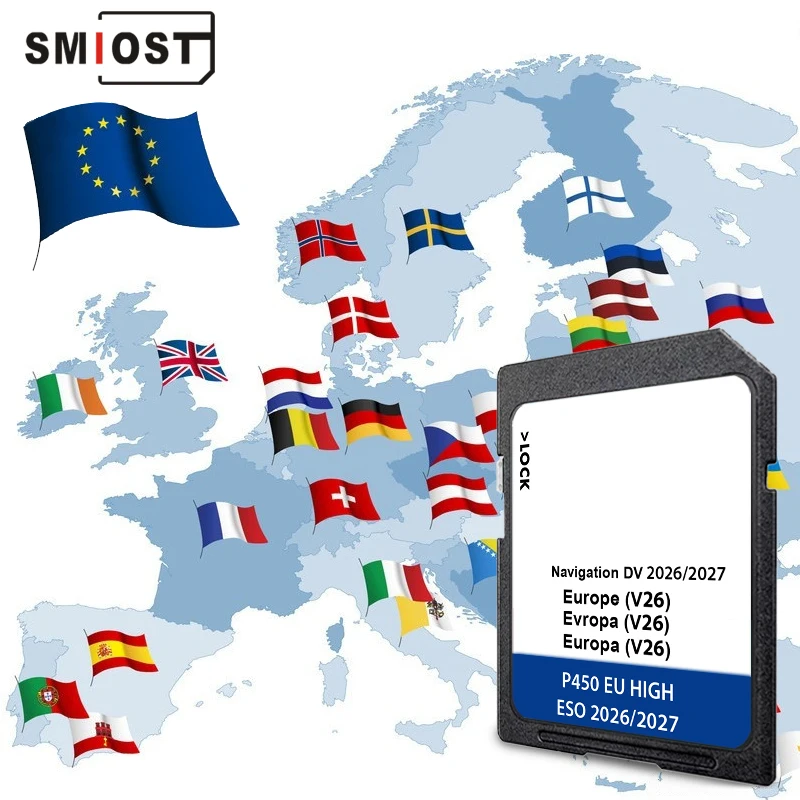 for VW Passat Touran Tiguan Car Discover Media Pro Update 2026/2027 UK Ireland Europe Map Sat Navigation DV V26 64GB SD Card
for VW Passat Touran Tiguan Car Discover Media Pro Update 2026/2027 UK Ireland Europe Map Sat Navigation DV V26 64GB SD Card